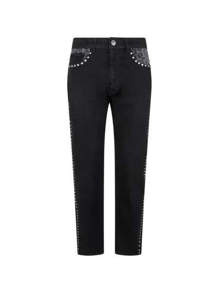 Traperice Roberto Cavalli s printom s leopard uzorkom crna