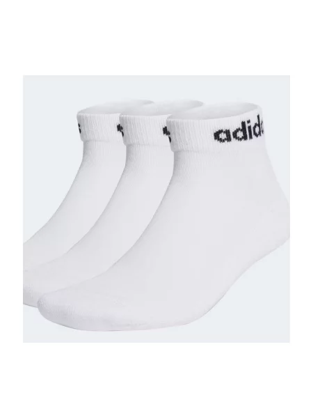 Ponožky Linear Ankle Cushioned – 3 páry bílé