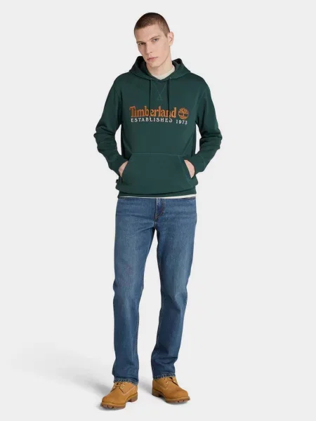 Худи Timberland зеленое