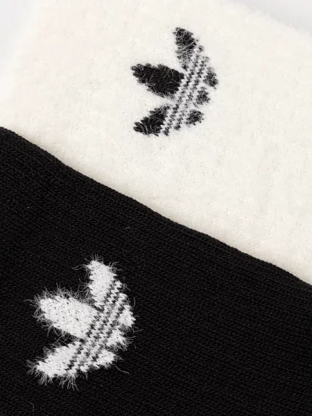 Skarpety z detal z logo w zestaw 2 szt. Adidas Originals białe