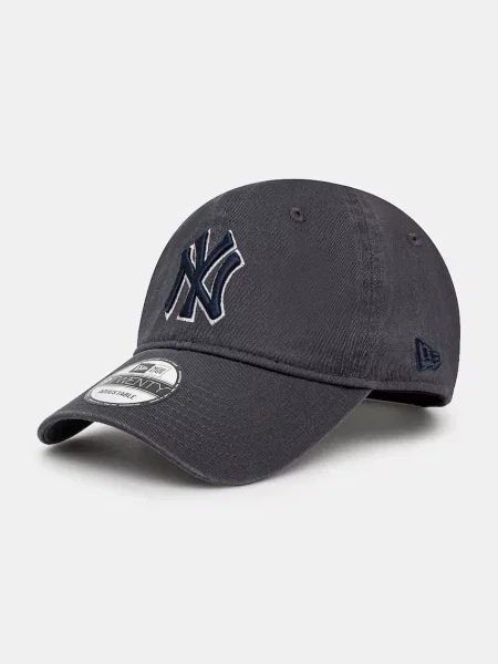 New Era șapcă de baseball din neted gri