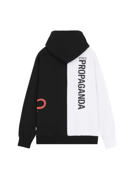 Bluza z kapturem Propaganda z kapturem czarna