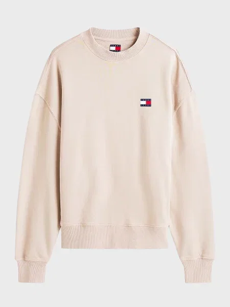 Світшот Tommy Jeans бежевий