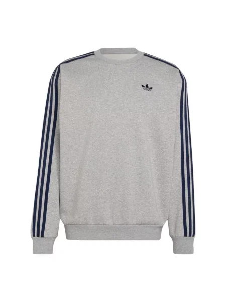 ADIDAS ORIGINALS Μπλούζα φούτερ ADICOLOR OVERSIZED ναυτικό μπλε γκρι