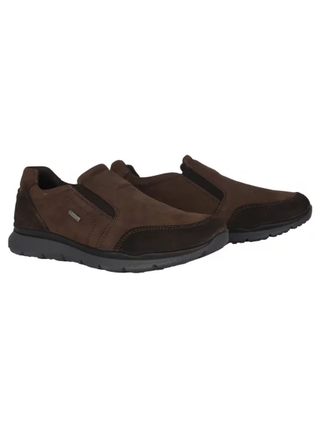 Sneakersy Ara wsuwane brązowe
