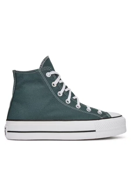 Sportbačiai Converse Chuck Taylor All Star su platforma žalia