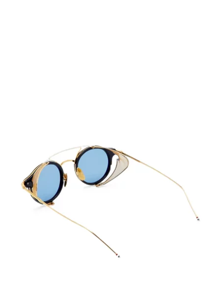 Ochelari de soare Thom Browne plasă negru