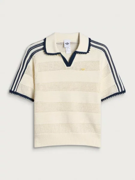 Koszulka polo Adidas biała