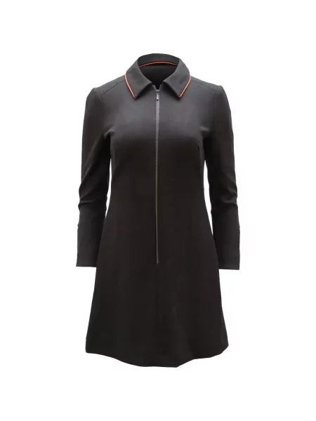 Rochie midi Cefinn până la genunchi de costum negru