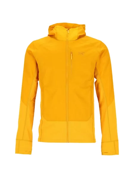 Hanorac cu glugă Arc'teryx galben