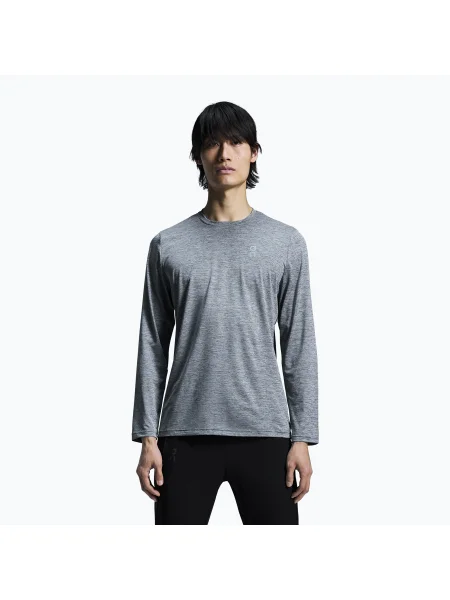 Бягане тениска с дълъг ръкав On-running сиво