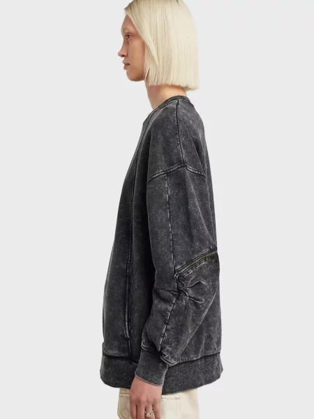 Світшот G-star Raw сірий