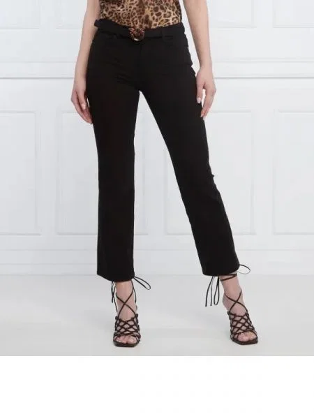 Pinko Blugi BRENDA | flare fit negru