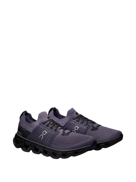 Sneakers On με κορδόνια με δαντέλα μωβ