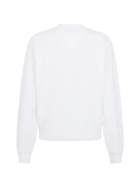 Hanorac crewneck Dsquared2 alb