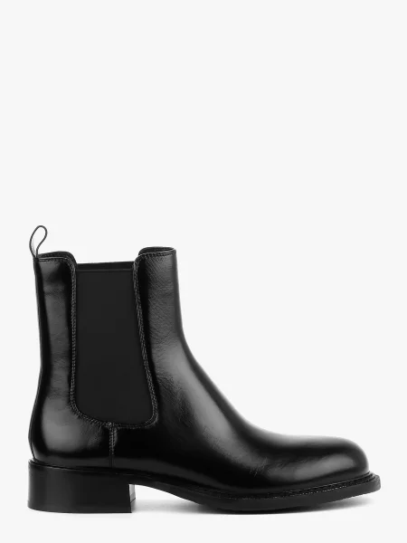 Кожаные ботинки челси Leberdes черные