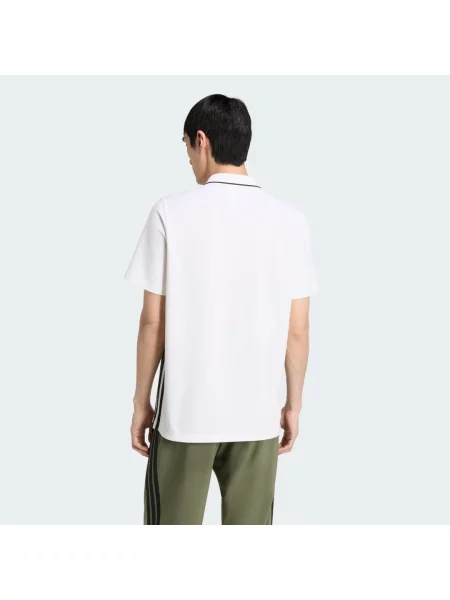 Koszulka polo Essentials Pique biała