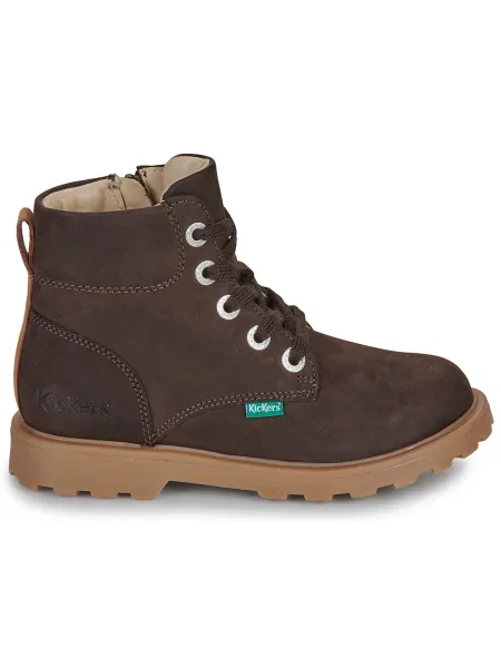 Pantofi copii Kickers maro