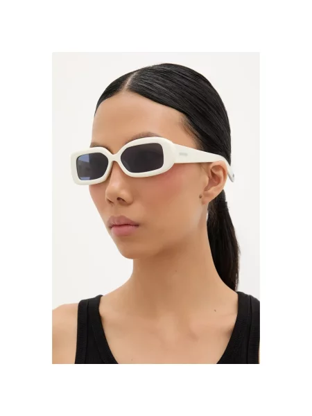 Okulary przeciwsłoneczne Jacquemus białe