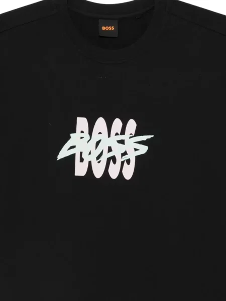Tricou Boss cu imagine negru