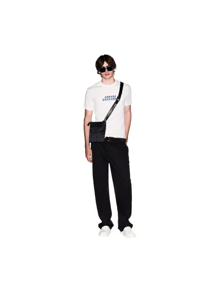 Tricou Eax alb
