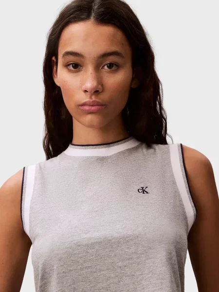 Топ Calvin Klein Jeans сірий