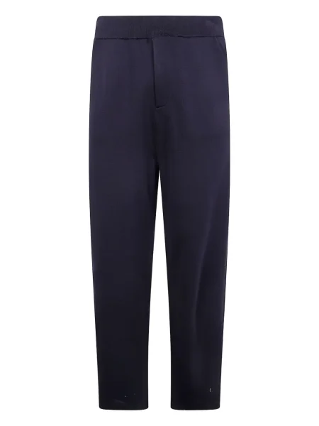 Pantaloni Emporio Armani albastru