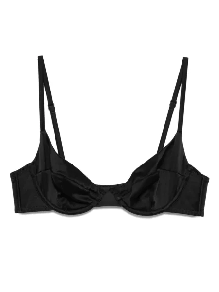 Sutien Kiki De Montparnasse de mătase negru