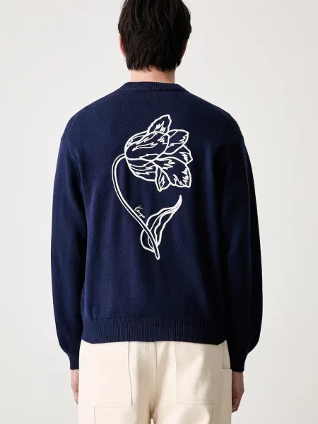 Kenzo cardigan cu lână pentru bărbați