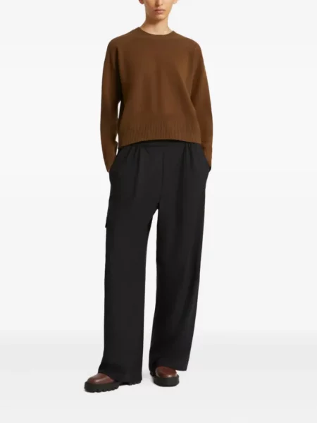 Pantaloni cargo Yves Salomon negru