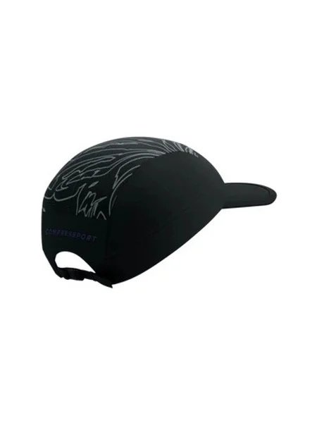 Baseball sapka Compressport fekete