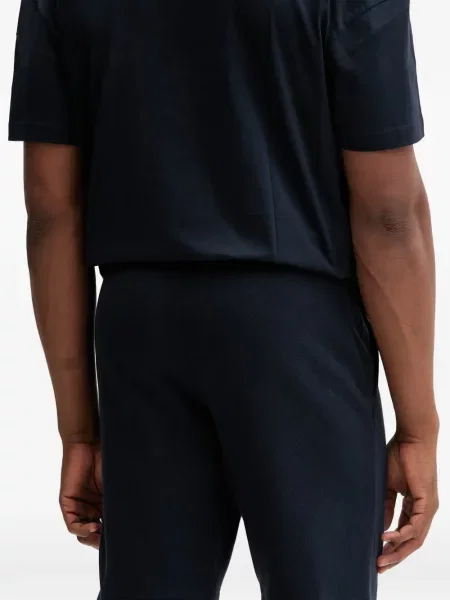 Σορτς Ea7 Emporio Armani με αυτόγραφο με κορδόνι μπλε