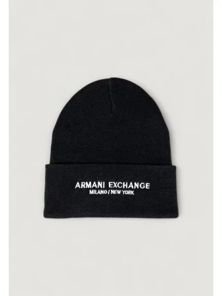 ARMANI EXCHANGE Čepice černá