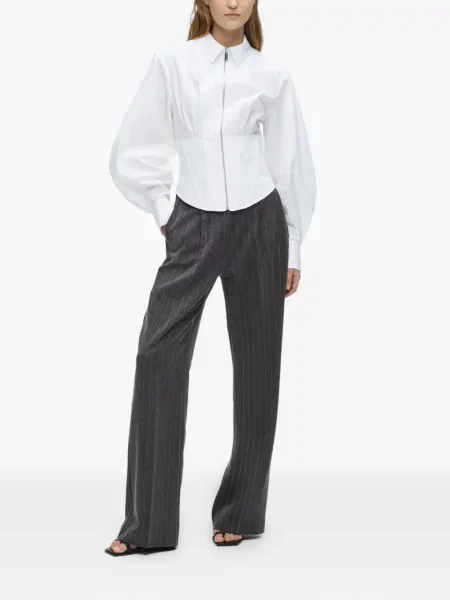 Cămașă Karl Lagerfeld din poplin alb