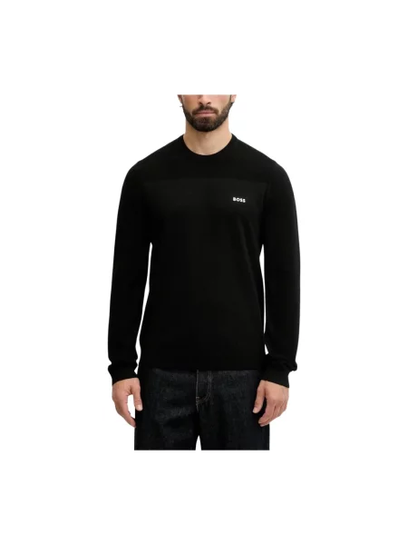 Sweter Boss czarny