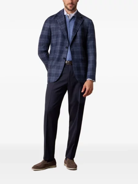 Μάλλινο polo Brooks Brothers μπλε