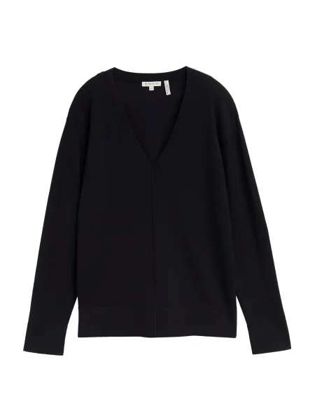 TOM TAILOR Pulover negru