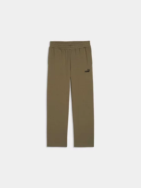 Спортивні штани PUMA Ess Logo Relaxed Pants комбінований верх зелений