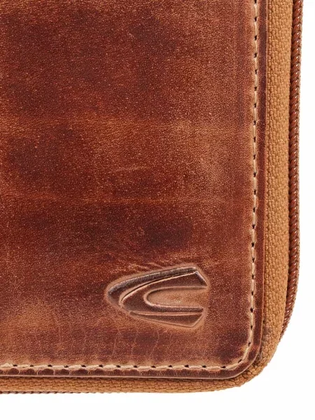 Portfel ze skóry w stylu retro Camel Active