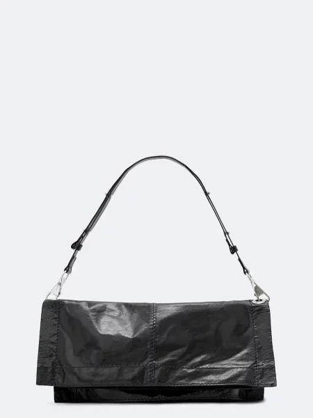 AllSaints crossbody kabelka kožená LUTECE černá