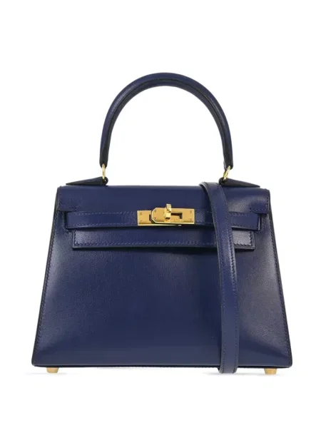 Kabelka Hermès Pre-owned modrá