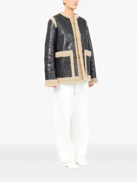 Geanta de piele Mm6 Maison Margiela negru