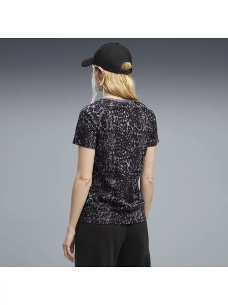 PUMA koszulka Graphics Animal Printed OdzieÅ¼ S szary