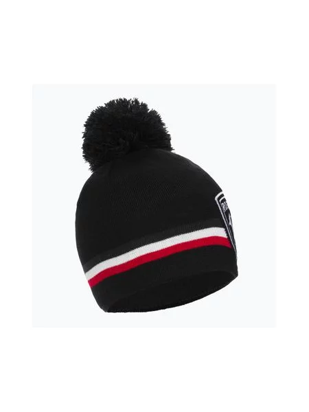 Шапка зимова Rossignol Rooster Pompon black чорна