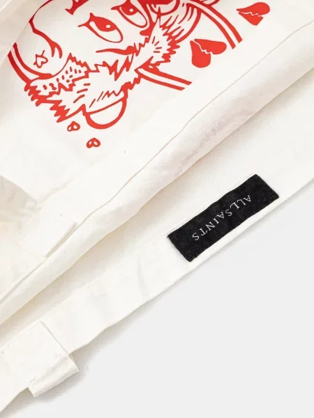 Сумка Allsaints белая