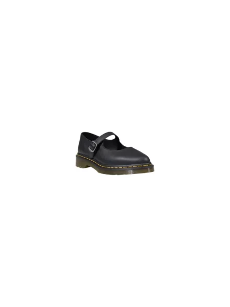 Balerinki Dr. Martens skórzane czarne