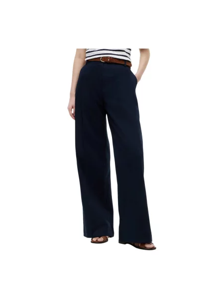 Pantaloni Tommy Hilfiger albastru