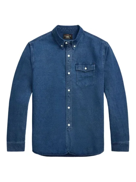 Cămașă Ralph Lauren Rrl albastru
