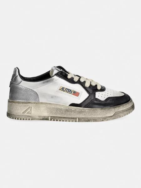 AUTRY sneakersy skórzane Supvint Low białe