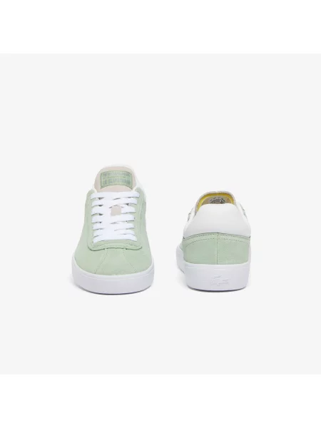 Lacoste Zamszowe Trampki Baseshot biały